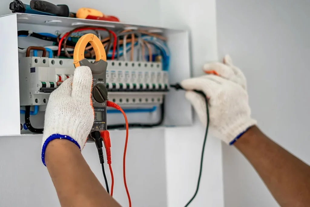 Residual Current Device (RCD) tested during electrical safety inspection
